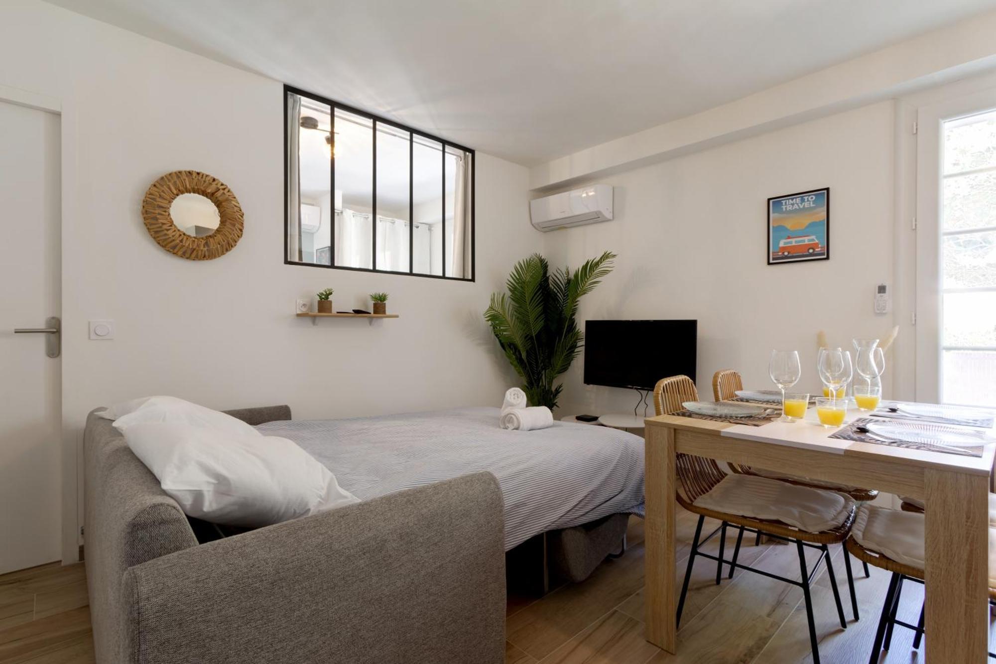 016- T2 Tropisme, Appart 1 Chambre,Clim,Wifi,Parking مونبيلييه المظهر الخارجي الصورة