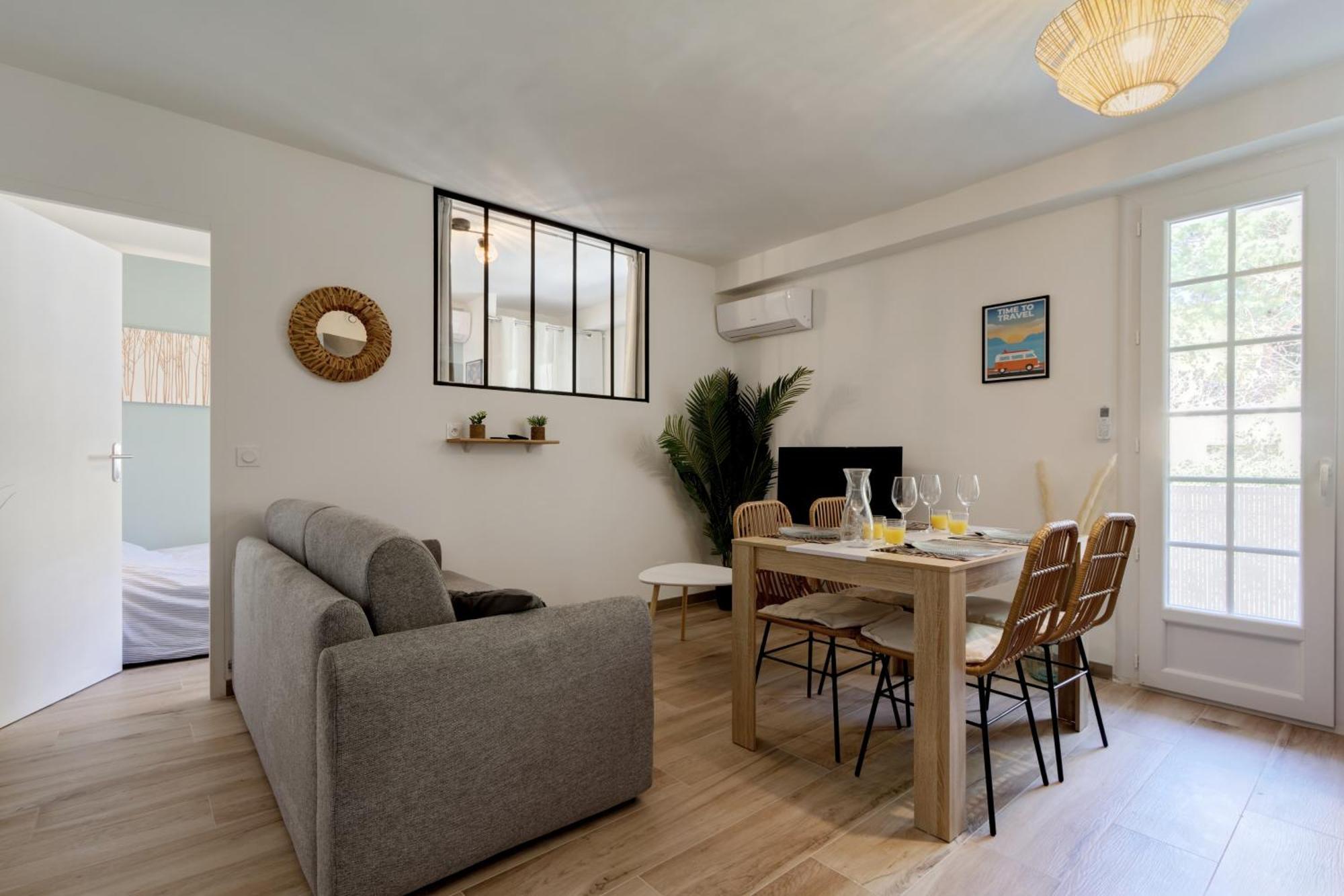 016- T2 Tropisme, Appart 1 Chambre,Clim,Wifi,Parking مونبيلييه المظهر الخارجي الصورة