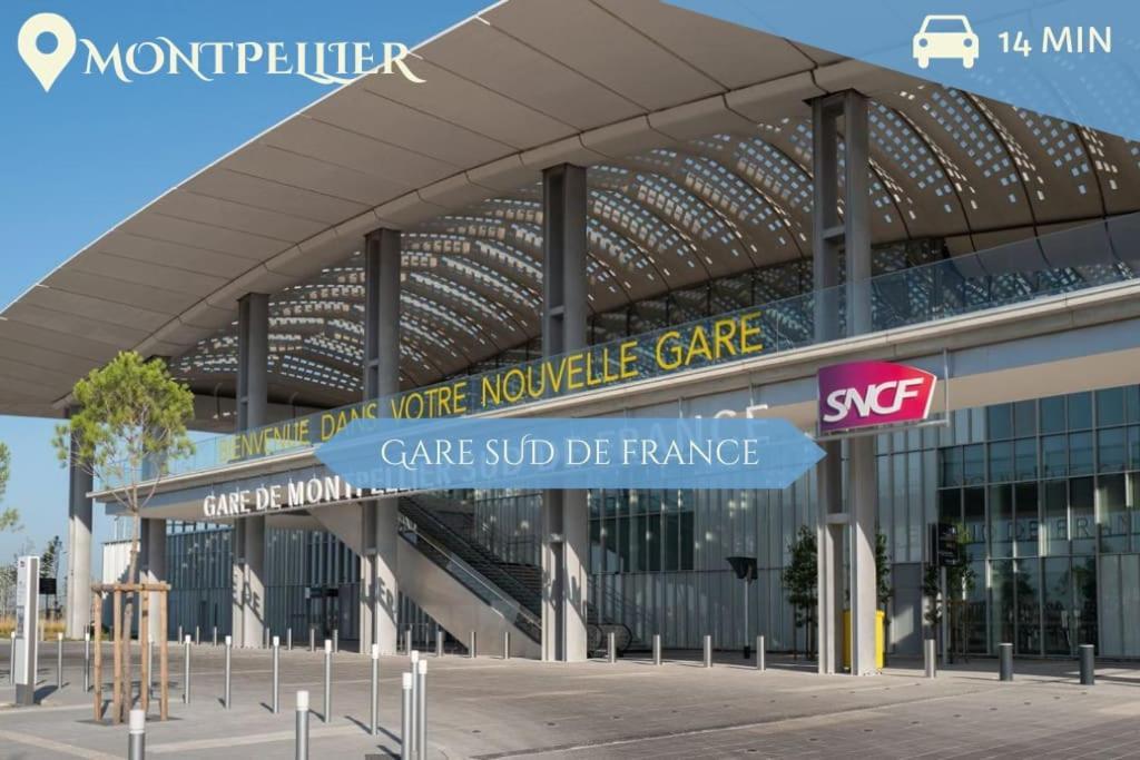 016- T2 Tropisme, Appart 1 Chambre,Clim,Wifi,Parking مونبيلييه المظهر الخارجي الصورة