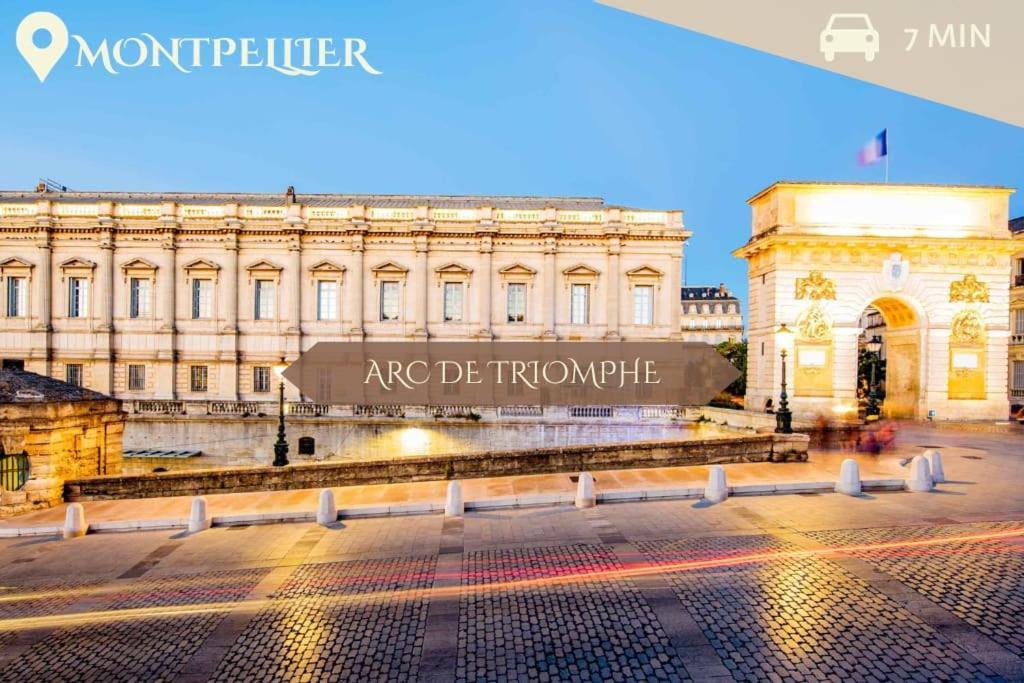 016- T2 Tropisme, Appart 1 Chambre,Clim,Wifi,Parking مونبيلييه المظهر الخارجي الصورة