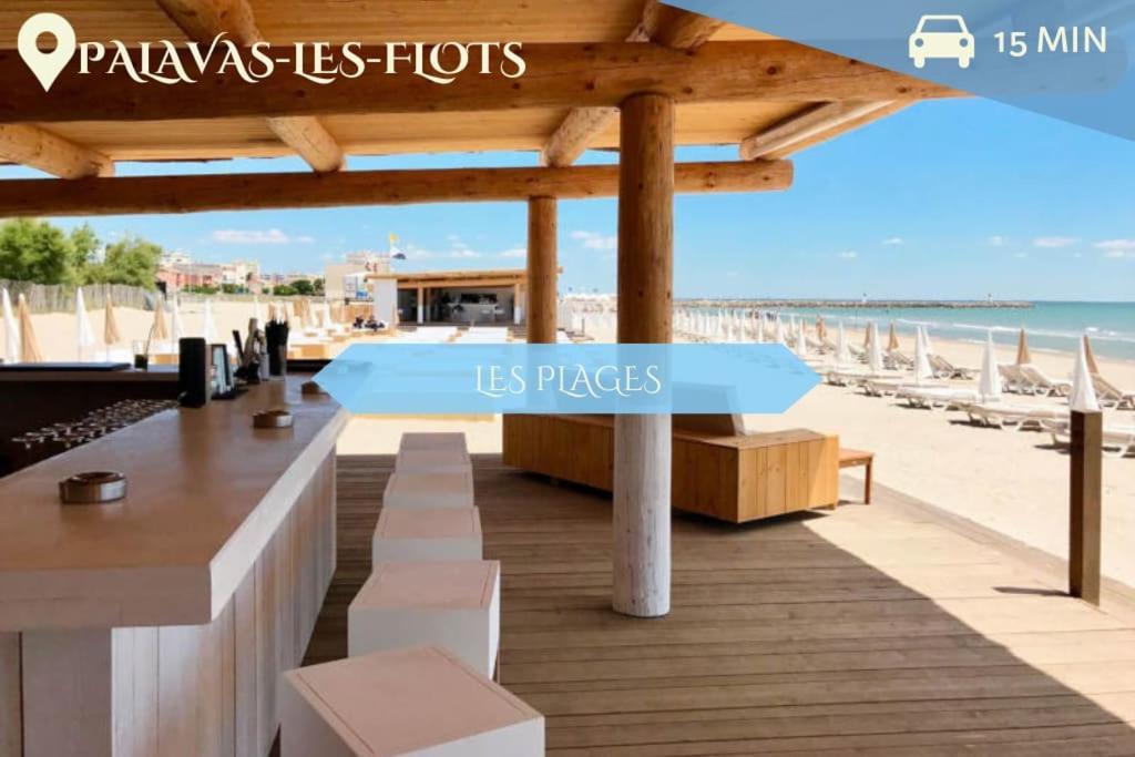 016- T2 Tropisme, Appart 1 Chambre,Clim,Wifi,Parking مونبيلييه المظهر الخارجي الصورة