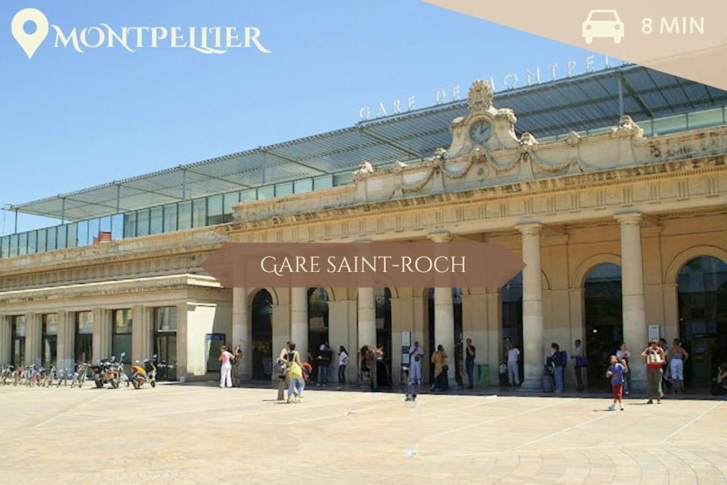 016- T2 Tropisme, Appart 1 Chambre,Clim,Wifi,Parking مونبيلييه المظهر الخارجي الصورة